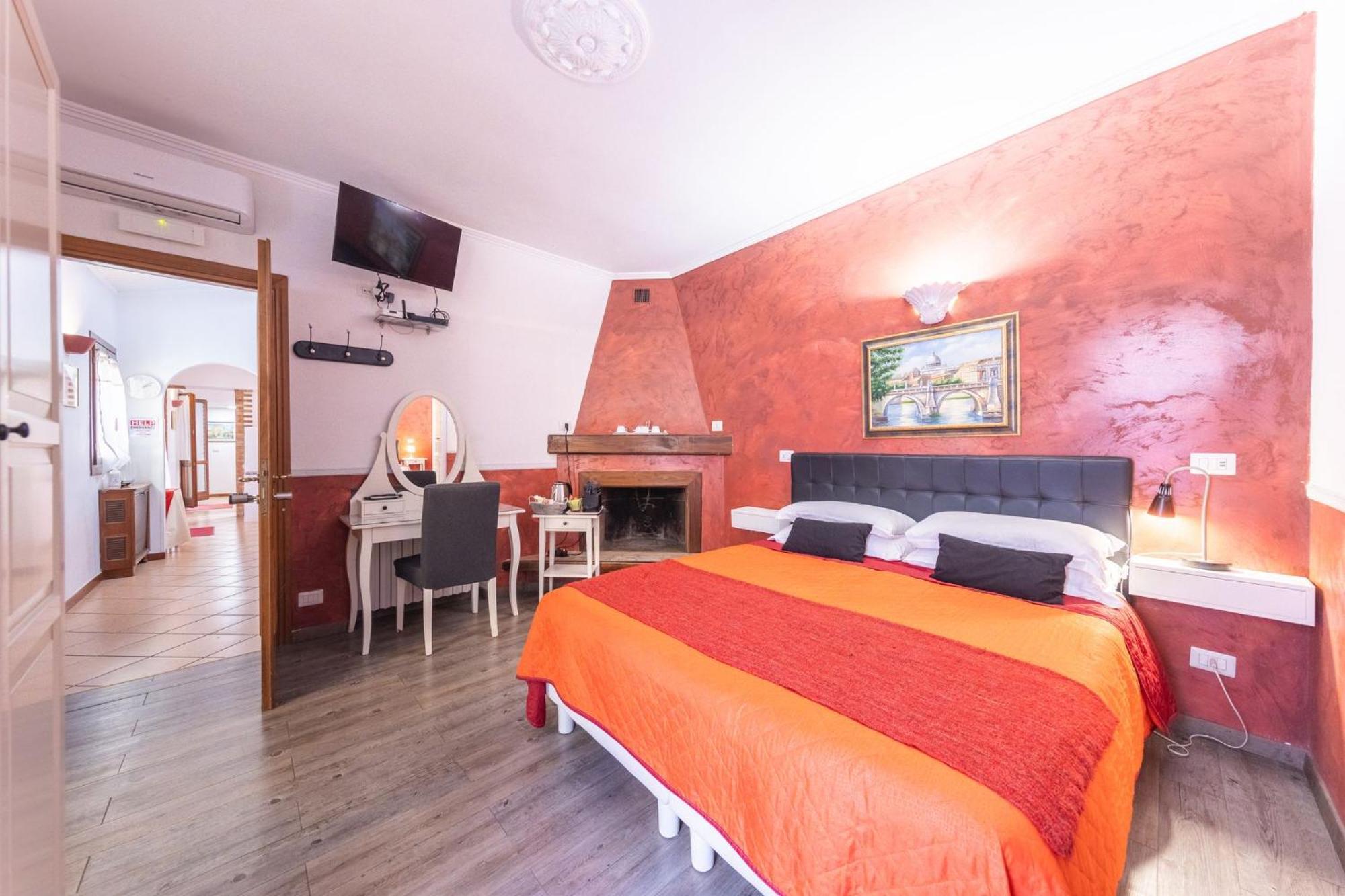 Room In Bb - Family Room In History House Рим Екстериор снимка