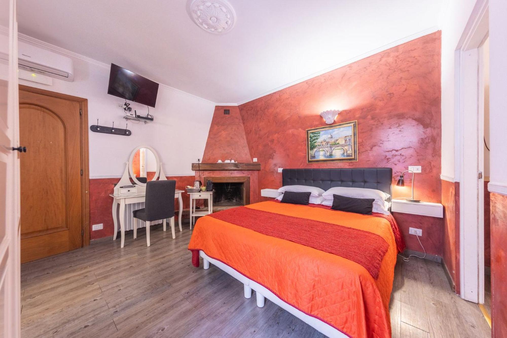 Room In Bb - Family Room In History House Рим Екстериор снимка
