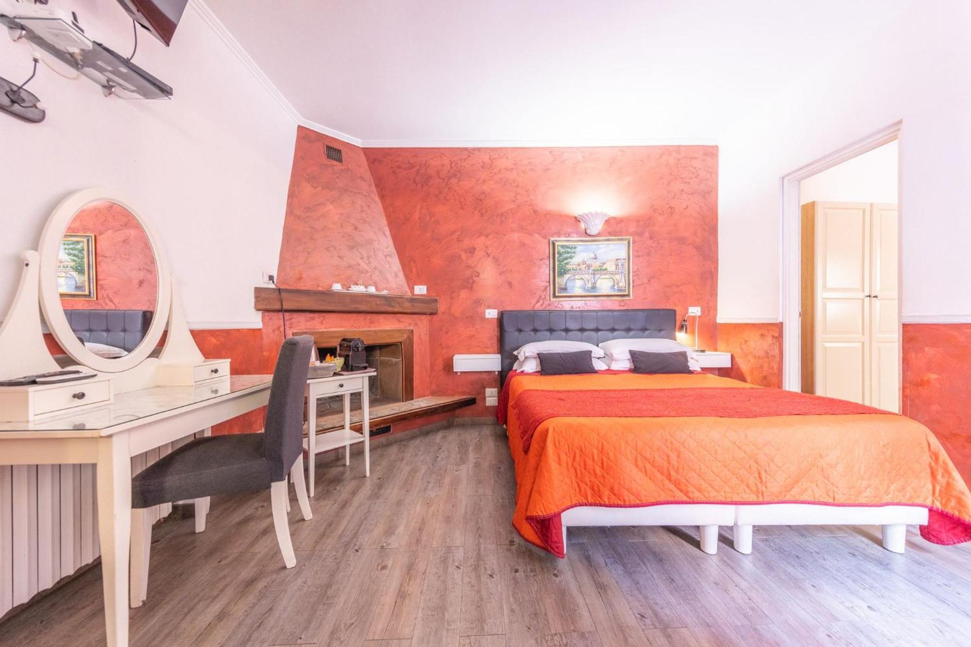 Room In Bb - Family Room In History House Рим Екстериор снимка